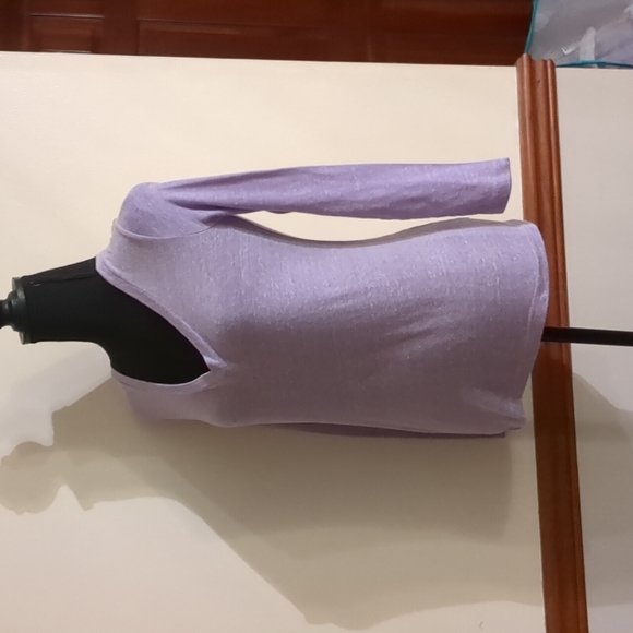 Old Navy purple long sleeved shirt - Picture 3 of 8